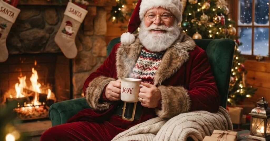 Aesthetic Santa Claus Captions for Instagram