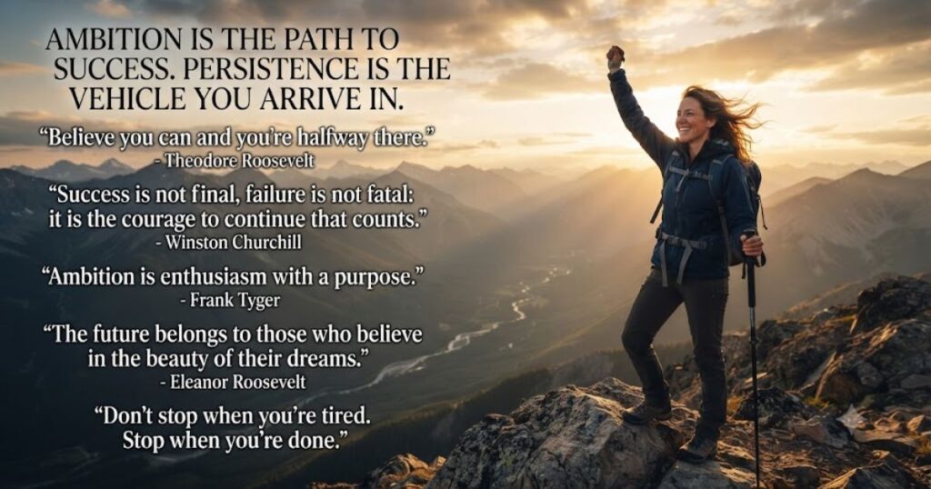 Ambition & Success Quotes