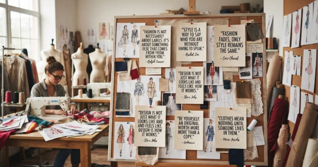 Creative Fashion Designer Quotes About Style and Design