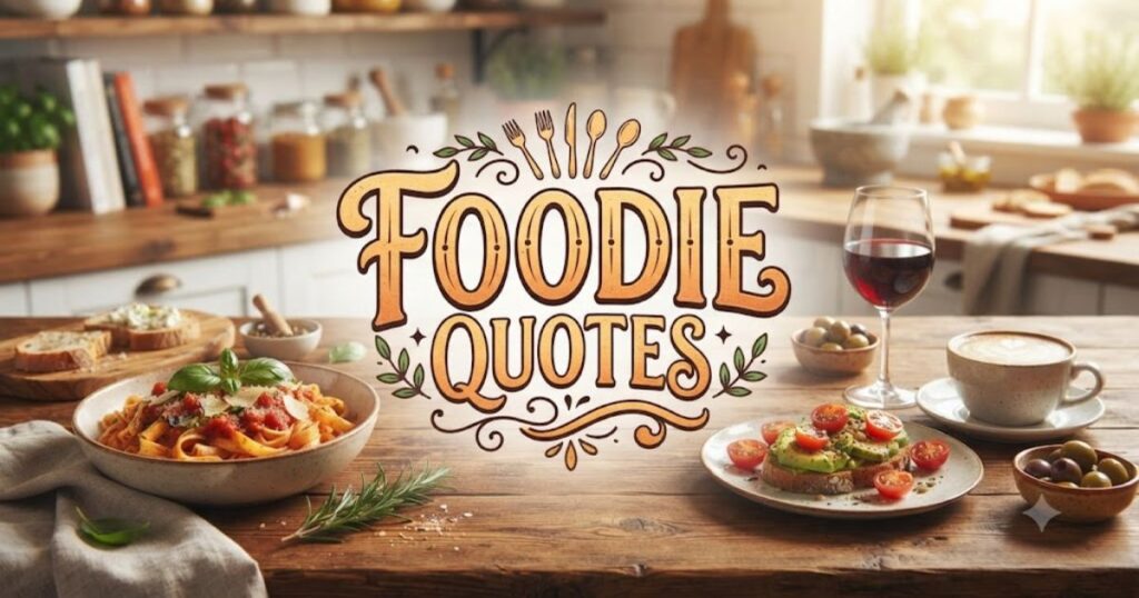 Foodie Quotes for Instagram