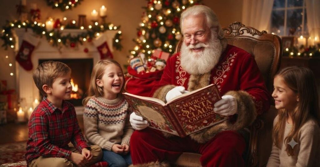 Magical Santa Claus Captions