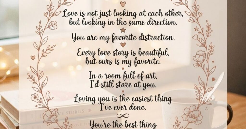One Line Love Quotes for Instagram Bio
