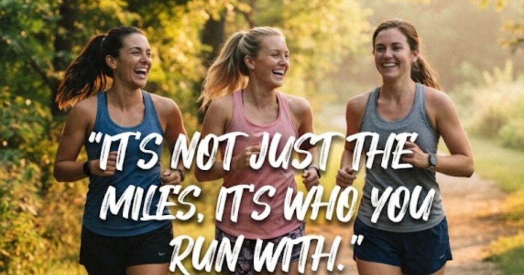 Running Quotes with Friends for Instagram