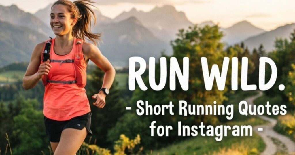 Short Running Quotes for Instagram