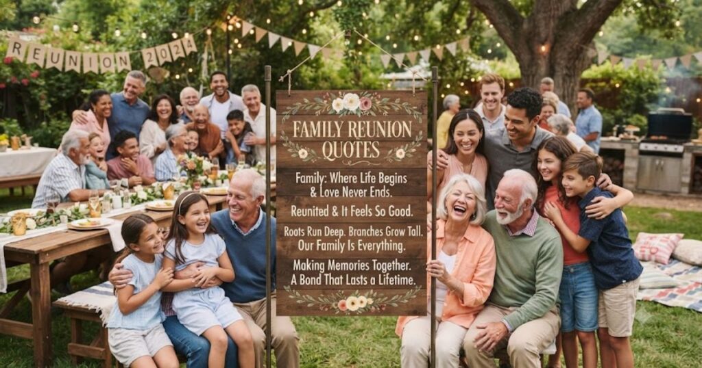 Family Reunion Quotes for Instagram