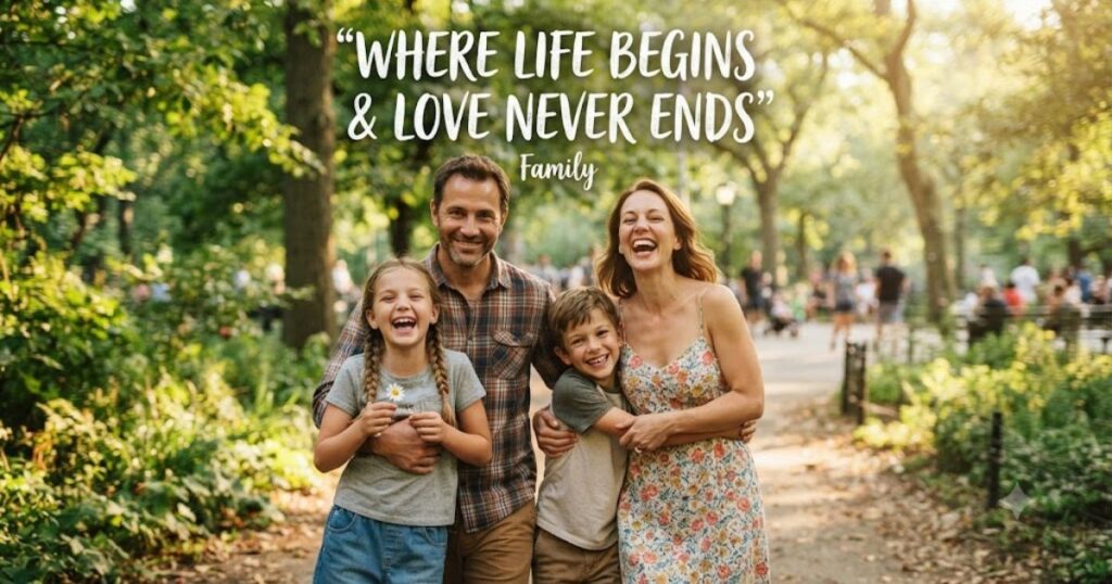 Short Family Pic Quotes for Instagram
