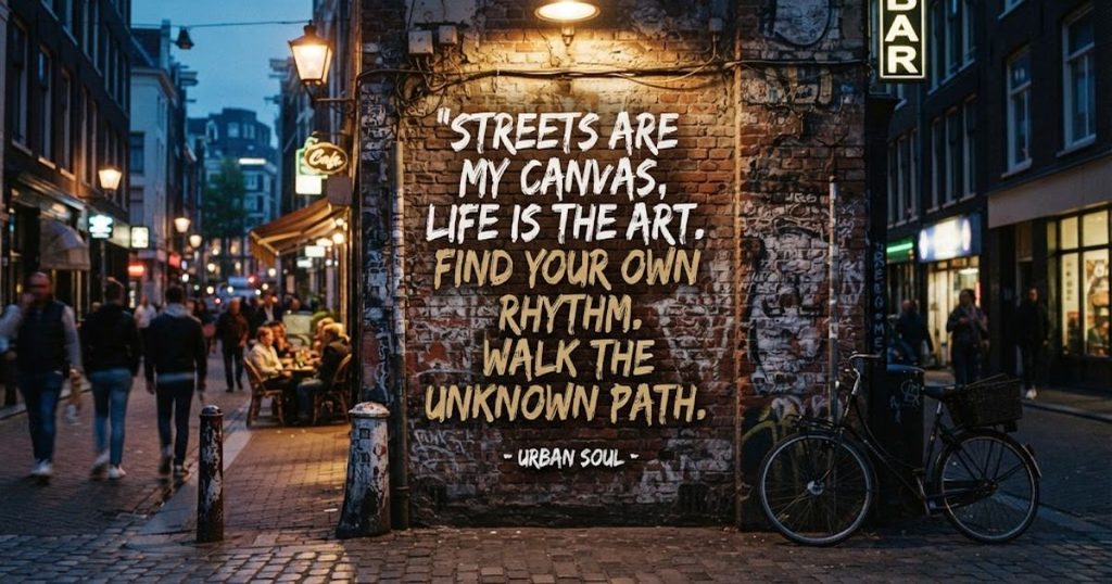 Aesthetic Street Quotes for Instagram