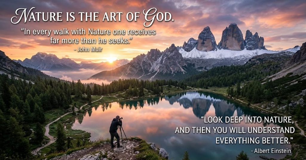 Nature Photography Quotes for Instagram Bio