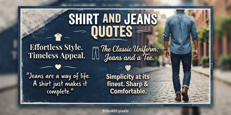 Shirt and Jeans Quotes