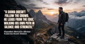 Sigma male quotes for instagram