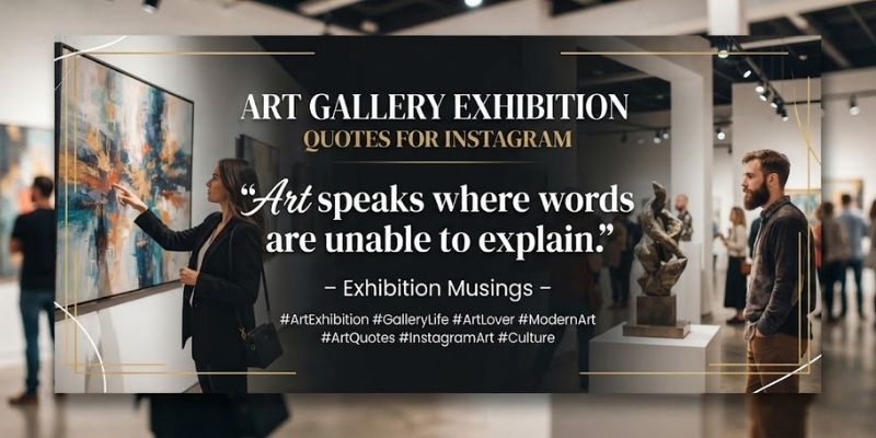 Exhibition quotes for instagram